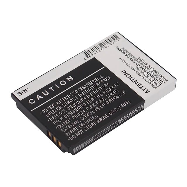 Alt view image 4 of 5 - Battery for Samsung Nexus 25 50 YP-X5X X5ZX YP-X5Z 990208 MST990208 XM-9200-0000