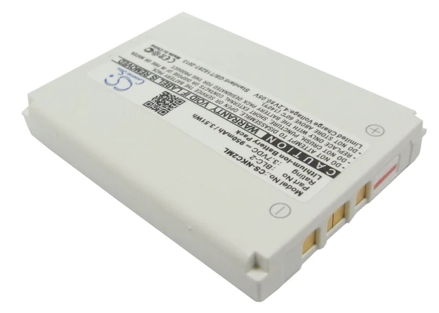 Alt view image 2 of 5 - Battery for Nokia BLC-1 BLC-2 BMC-3 1220 1221 1260 1261 2260 3310 3315 3330 3350