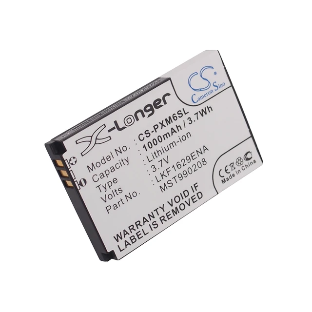 Alt view image 5 of 5 - Battery for Samsung Nexus 25 50 YP-X5X X5ZX YP-X5Z 990208 MST990208 XM-9200-0000