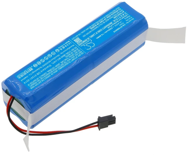 Alt view image 2 of 5 - Battery for Eufy RoboVac X8 Hybrid White T226X PA61 Vacuum CS-EFX800VX 5200mAh