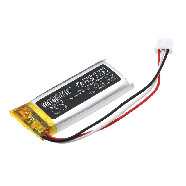 Alt view image 2 of 5 - Battery for Roku Voice Remote Pro Control 822048 BGG047 CS-RPG047SL 3.8v 1000mAh