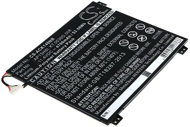 Main image of Battery for Acer Swift 1 SF114-31-C24G Aspire One Cloudbook AP15H8I KT.0030G.008