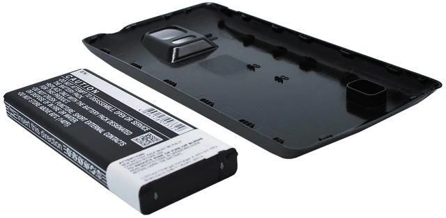 Alt view image 4 of 5 - Battery for Samsung Galaxy Note 4 SM-N9100 N9106W SM-N9109W SM-N910F EB-BN916BBC