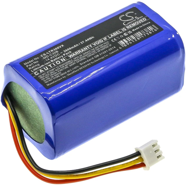 Main image of Battery for Liectroux BLAUPUNKT BPK-VCBB1XB Midea M4 MD-C30B D071-INR-CH-4S1P