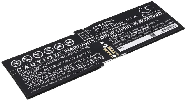 Main image of Battery for Microsoft Surface Book 1 2 CR7 1703 DAK822470K G3HTA020H G3HTA044H