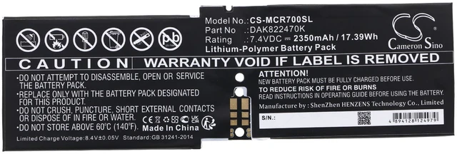 Alt view image 3 of 3 - Battery for Microsoft Surface Book 1 2 CR7 1703 DAK822470K G3HTA020H G3HTA044H