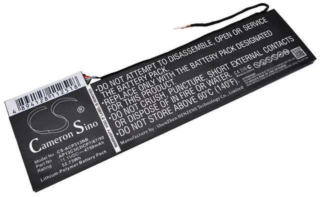 Main image of Battery for Acer Aspire P3-131 P3-131-4602 P3-131-4833 AP13C3I AP13C3I 4750mAh