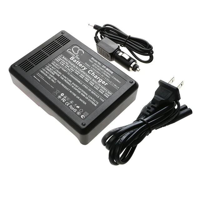 Alt view image 4 of 5 - Battery Charger for 10440 18500 25500 26650 14650 AA AAA w/US Power Cable + Car