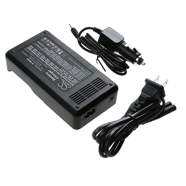 Alt view image 3 of 5 - Battery Charger for 10440 17500 18350 18500 25500 26650 AA AAA w/US AC&Car cord