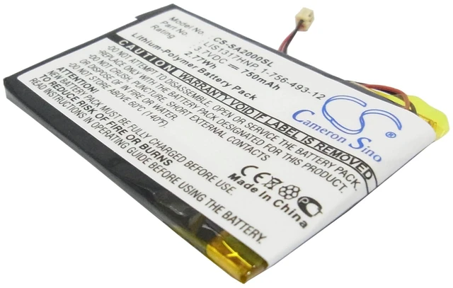 Main image of Battery for Sony NW-A2000 NW-HD3 Network Walkman 1-756-493-12 5427B LIS1317HNP