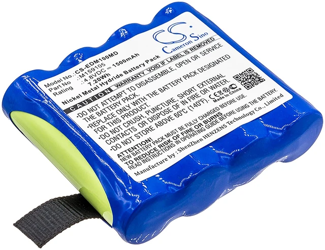 Main image of Battery for EDAN CS-01 H100 H100B H100N 4XNR49AA1500P M159105 CS-EDM100MD 1500mA