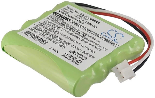 Main image of Battery for Philips Pronto Pro 900 TSU7000/37 255789 Remote Control CS-PSU900RC