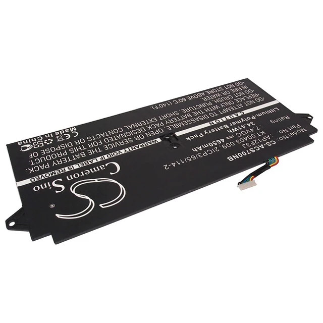 Alt view image 2 of 5 - Battery for Acer Aspire R14 V13 V3 V7 S7-391-6822 AP12F3J AP12F9J KT.00403.009