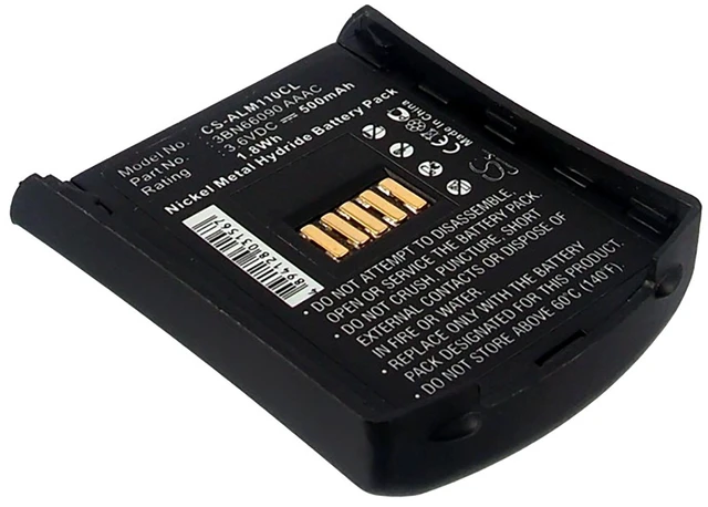 Main image of Battery for Alcatel Mobile 100 Reflexes 3BN66089 AAAC 3BN66090 CS-ALM110CL 500mA