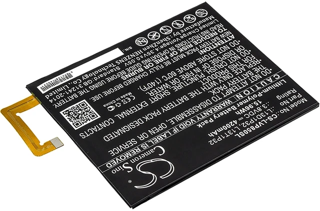 Alt view image 2 of 4 - Battery for Lenovo Tab 2 A8-50 A8-50F A8-50LC L13D1P32 L13T1P32 CS-LVP850SL