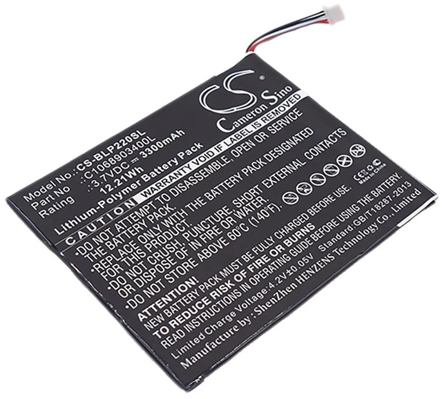 Main image of Battery for BLU BT-E505 P220 P220U TouchBook 8.0 3G BT-D005L C1068903400L Tablet
