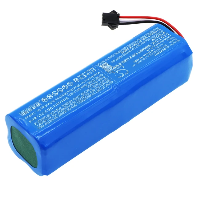 Alt view image 2 of 5 - Battery for Lenovo T1 Pro Arnagar S8 pro Xiaomi Viomi S9 A1 SUN-INTE-181 6700mAh