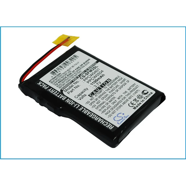 Alt view image 2 of 5 - Battery for i-Audio Cowon JNC M3 X5 M5 20GB M5L 30GB X5L X5V PPCW0401 PPCW0504