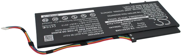 Alt view image 3 of 6 - Battery for Acer Aspire P3-131 P3-171 TravelMate X313 X313M AC13A3L KT.00403.013