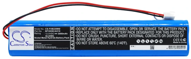 Main image of Battery for Fukuda FCP-2101 FCP-2201 FCP-2201G FCB-220IU FCP-220IU BF300SCAH10