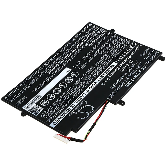 Alt view image 2 of 6 - Battery for Acer Aspire Switch 11 SW5-173P SW5-173-632W AP15B8K KT.0020G.005