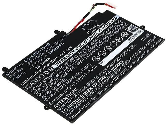 Main image of Battery for Acer Aspire Switch 11 SW5-173P SW5-173-632W AP15B8K KT.0020G.005