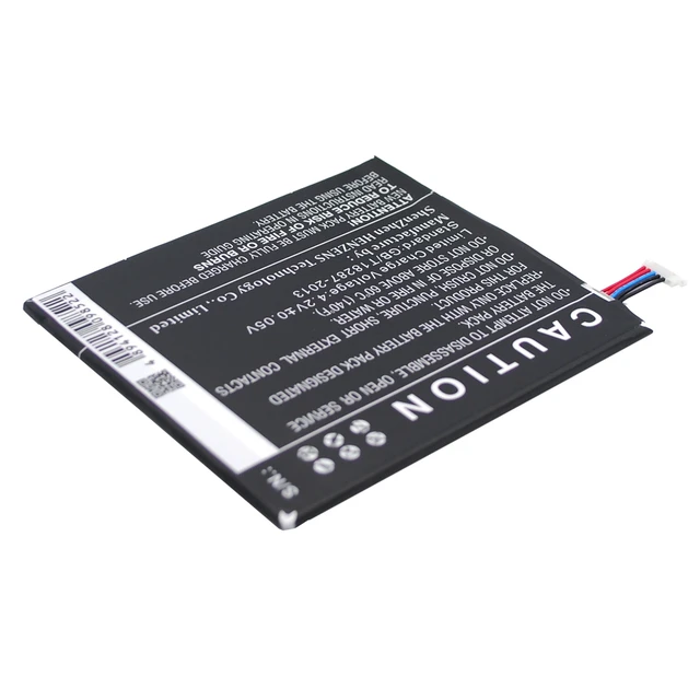 Alt view image 5 of 6 - Battery for LG G Pad 8.0 F F7 PadF V490 V495 BL-T14 EAC62638401 CS-BLV490SL