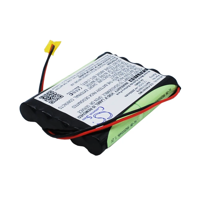 Alt view image 2 of 5 - Battery for Fukuda Cardisuny ME501BX 120279 BATT/110279 CS-FXE501MD 12V Ni-MH