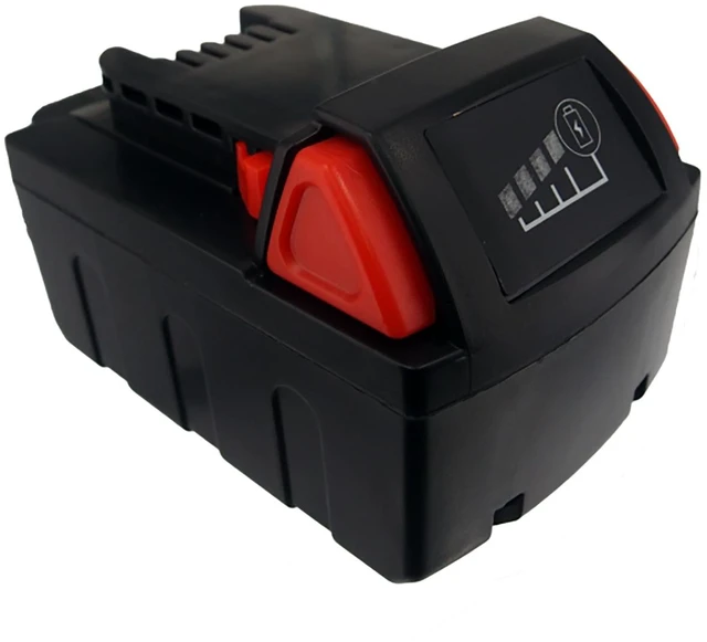 Alt view image 2 of 5 - Battery for Milwaukee 48-11-1828 48-11-1820 YTB313 B41A M18 B5 B2 B41B HD18 MS