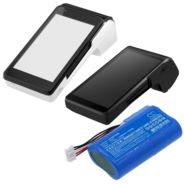 Alt view image 6 of 6 - Battery for NEXGO N3 N5 N86 GX02 Payment POS Terminal CS-NEX300BL 5100mAh