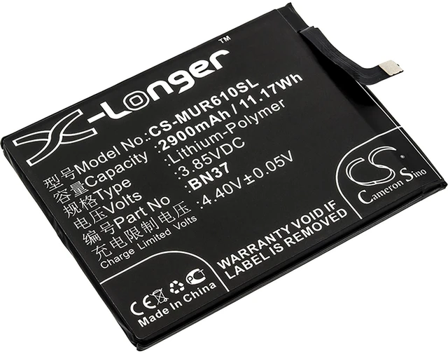 Main image of Battery for Xiaomi Cereus M1804C3CE M1804C3CT M1804C3DC M1804C3DE M1804C3DH BN37