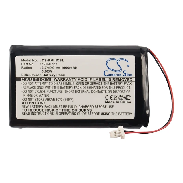 Alt view image 6 of 6 - Battery for Palm IBM WorkPad 8602-20X III IIIc IIIe IIIx IIIxe Viic 170-0737 PDA