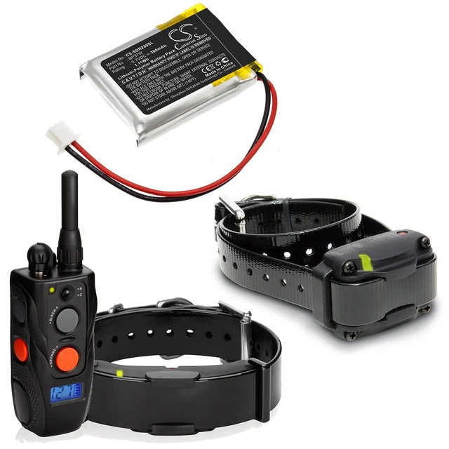 Alt view image 6 of 6 - Battery for Dogtra 280C Receiver 282C Trainers ARC BP37W Dog Collar CS-SDR280SL