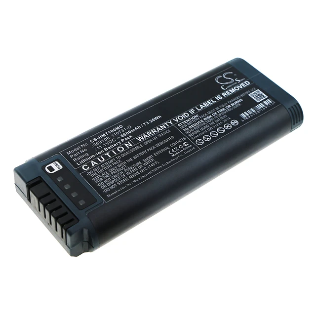 Main image of Battery for HAMILTON C1 MRI1 T1 110731-O 369108 CS-HMT100MD 11.1v 6600mAh Li-ion