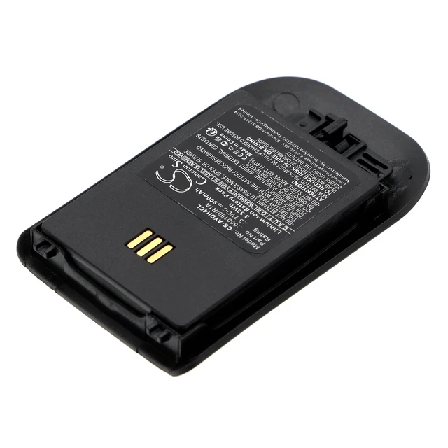 Alt view image 2 of 5 - Battery for Avaya 3725 Siemens CUC325 Alcatel Ascom 3BN78404AA 660190/R2B 660217