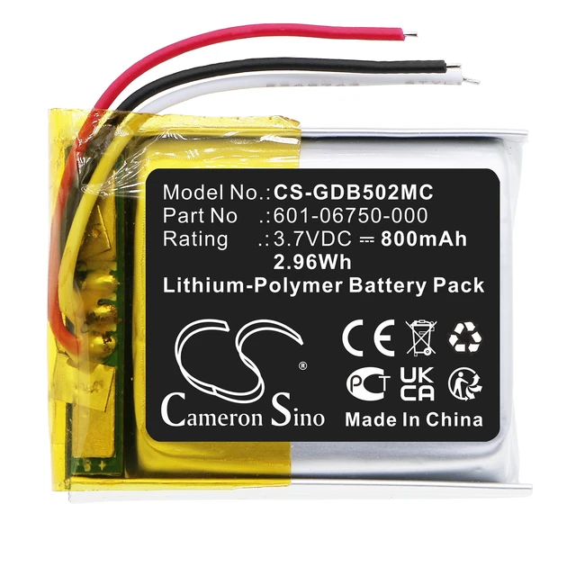 Alt view image 3 of 4 - Battery for GoPro CHDHS-101 Hero 4 5 Session HWMR1 601-06750-000 601-10257-000