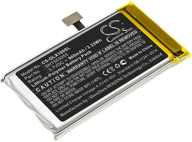 Main image of Battery for Golf Buddy DSC-VTX-100 VTX SHT503055 GPS CS-GLX100SL 900mAh
