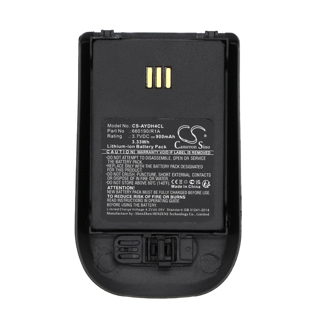 Alt view image 5 of 5 - Battery for Avaya 3725 Siemens CUC325 Alcatel Ascom 3BN78404AA 660190/R2B 660217