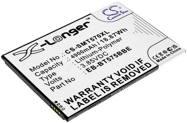 Main image of Battery for Samsung Galaxy SM-T570 SM-T575 SM-T575N EB-BT575BBE GH43-05039A