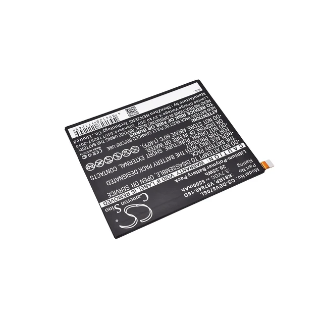 Alt view image 2 of 6 - Battery for DELL V87840-16D Venue 8 7000 7840 05PD40 5PD40 CMMP3 K81RP T02E001