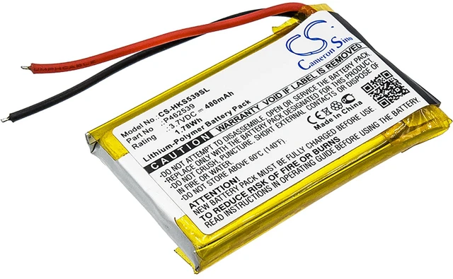 Main image of Battery for Harman/Kardon SOHO P462539 Wireless Headset CS-HKS539SL 3.7v 480mAh