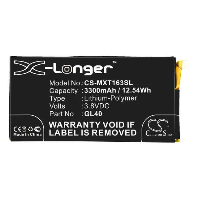 Alt view image 3 of 4 - Battery for Motorola Moto Z Play Droid XT1635 XT1635-01 XT1635-02 GL40 SNN5974A