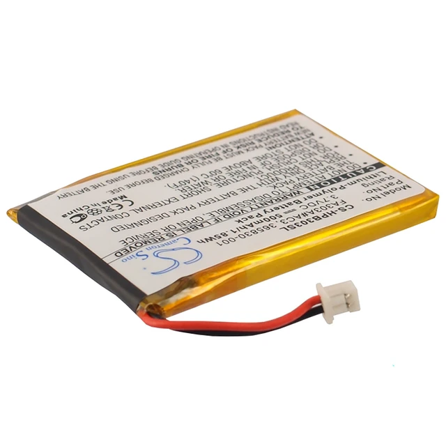 Alt view image 2 of 6 - Battery for HP Bluetooth Stereo Headphones 365830-001 FA303A#AC3 FA303A#AC3-NR
