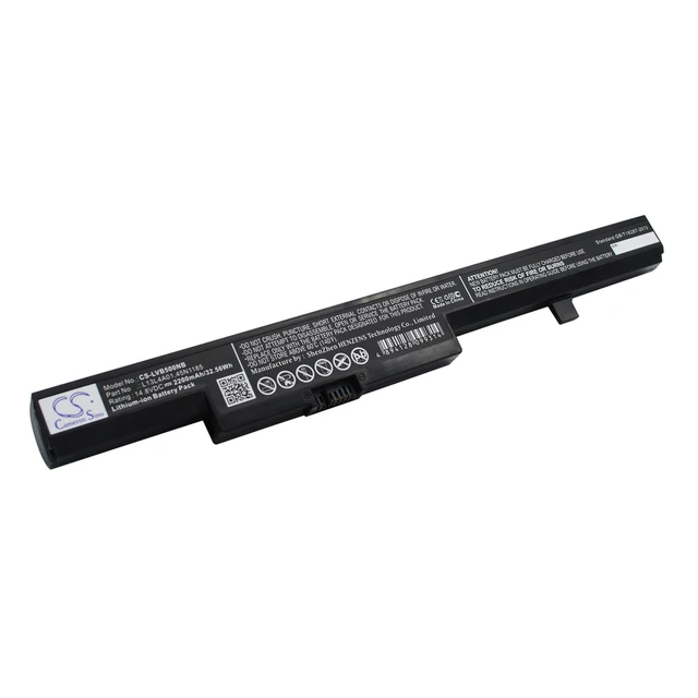 Alt view image 2 of 5 - Battery for Lenovo B40 B50 45N1184 45N1185 L12S4E55 L13L4A01 L13M4A01 L13S4A01