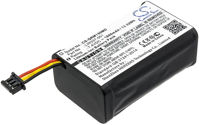 Main image of Battery for QCore 15031-000-0001 Sapphire Pump 05020-160-0001-BAT LIN337-001