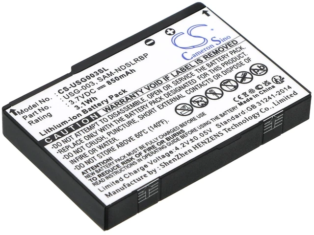Main image of Battery for Nintendo C/USG-A-BP-EUR SAM-NDSLRBP USG-001 USG-003 DS Lite 850mAh