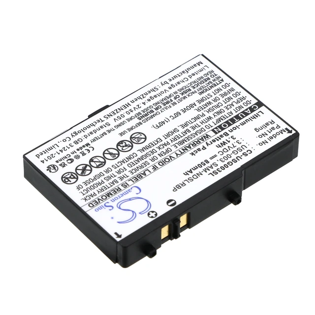 Alt view image 2 of 5 - Battery for Nintendo C/USG-A-BP-EUR SAM-NDSLRBP USG-001 USG-003 DS Lite 850mAh