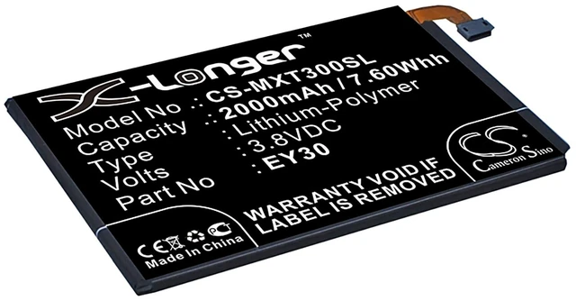 Main image of Battery for Motorola Moto X 2nd 2015 3605 X+1 XT1092 XT1096 XT1097 EY30 SNN5945A