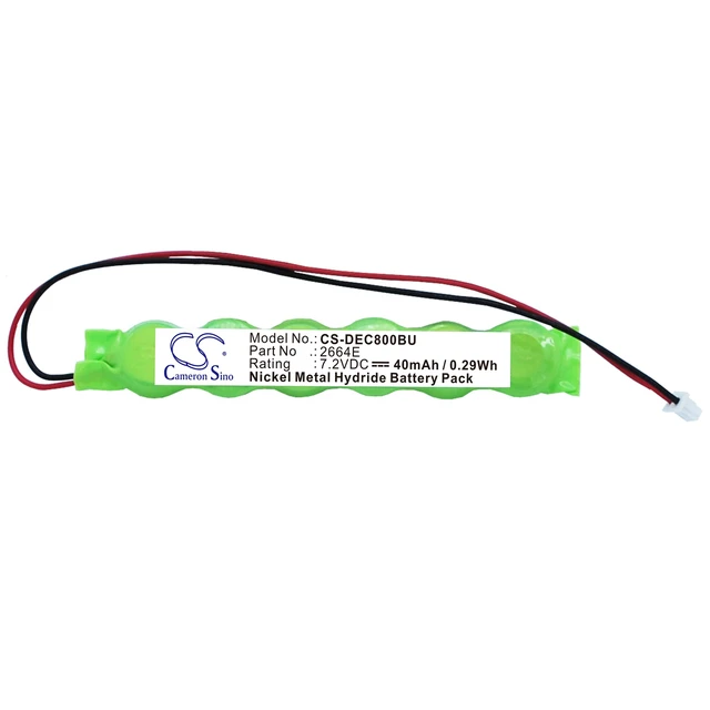 Alt view image 3 of 6 - CMOS Battery for DELL Inspiron 3700 3800 8000 Latitude C800 C810 02664E 2664E