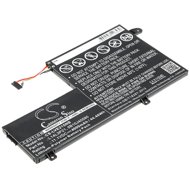 Main image of Battery for Lenovo Edge 2 Yoga 500 L14M3P21 5B10K10236 5B10G78611 5B10K10186